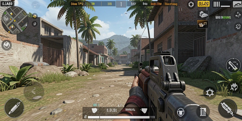 Tampilan gameplay OJA89 yang mendebarkan dan penuh aksi.