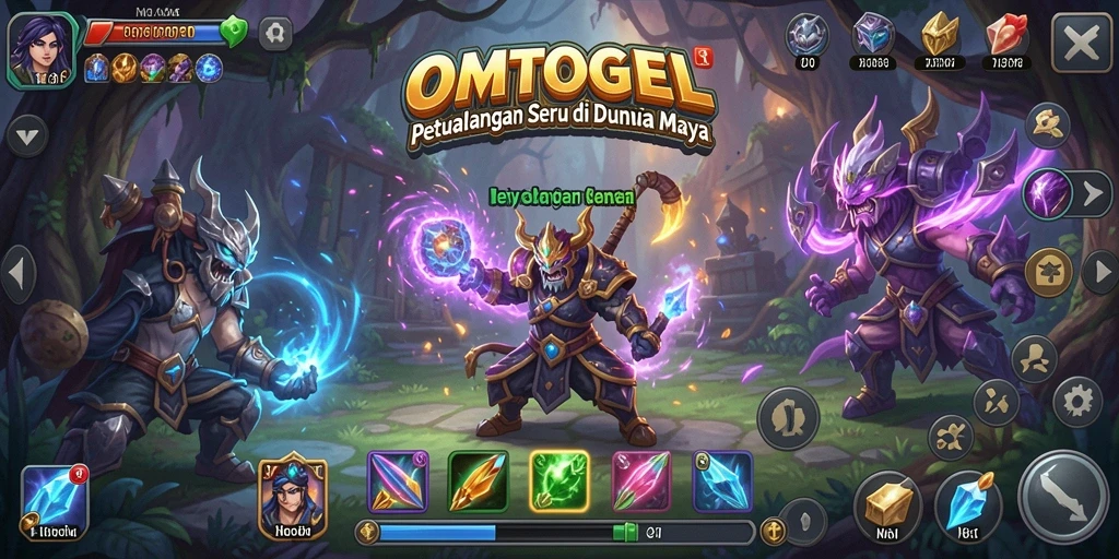 Screenshot menampilkan gameplay mendebarkan di dunia OMTOGEL.