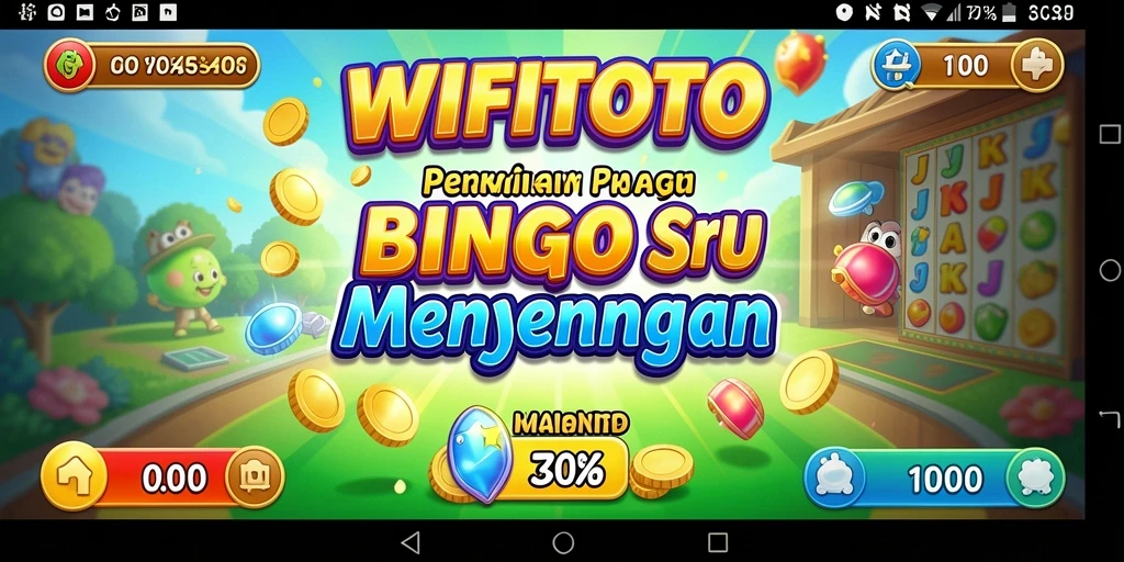 Tampilan gameplay seru dari WIFITOTO saat bermain Bingo bersama teman.